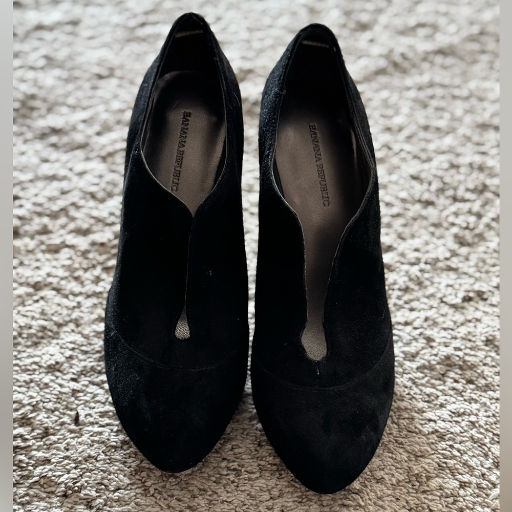 Suede booties
